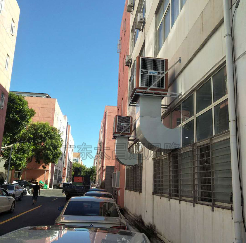 陶瓷廠降溫方案怎麽做？看這家大型陶瓷車間環保空調工程效果