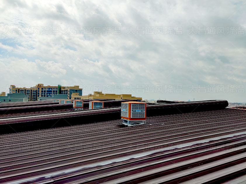 廣西大型門業廠房通風降溫案例