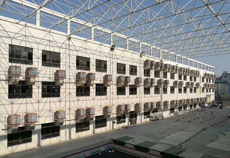 模具生産車間降溫工程