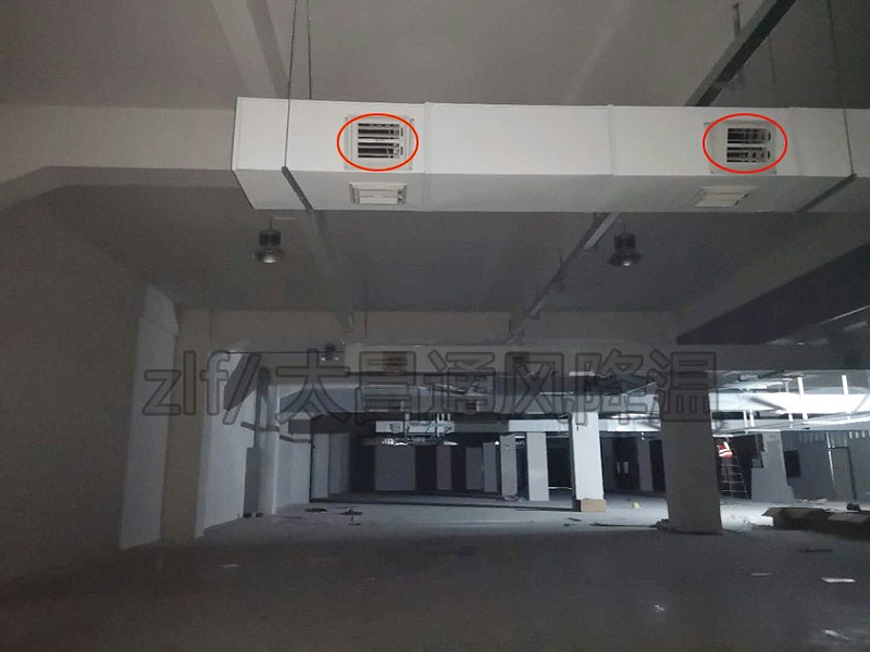 工業車間通風降溫